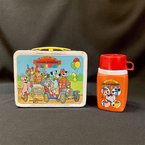 ebay hanna barbera metal lunch box|Vintage Hanna Barbera Lunch Box for sale .